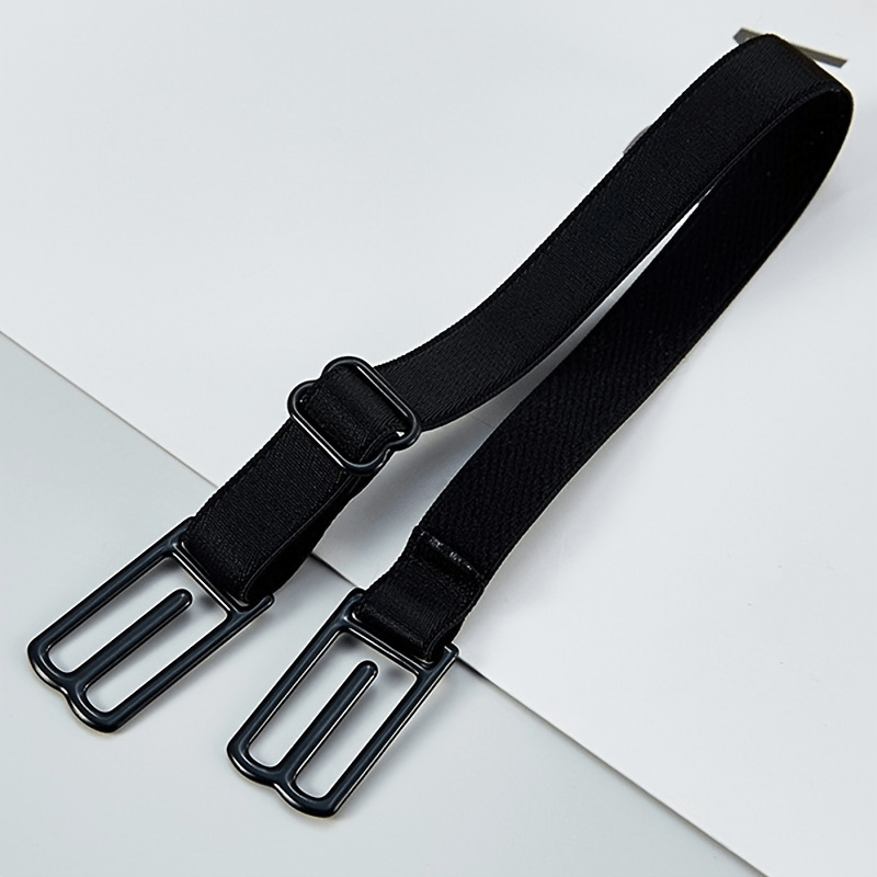 Adjustable Invisible Bra Shoulder Straps Non-slip Buckles for Braless Look