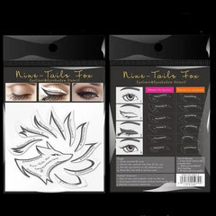 4 Style Eyeliner & Eyeshadow Stencil Kit - Create Perfect Looks