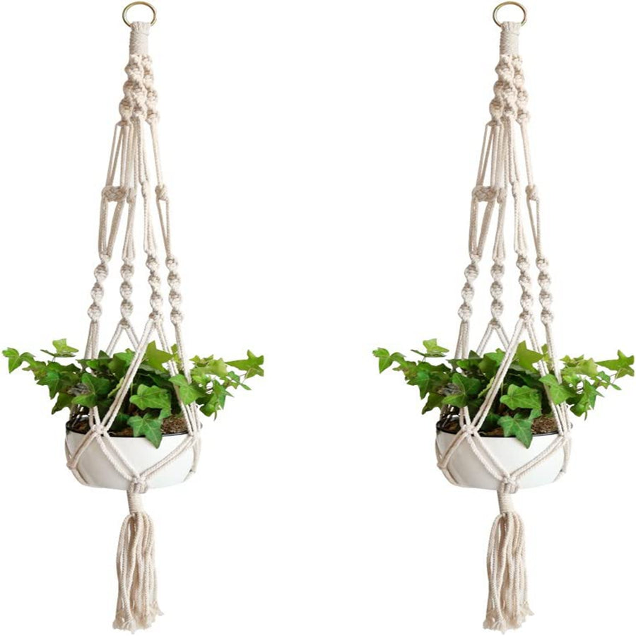 2pcs Plant Hanger Set for Round and Square Pots