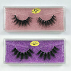 20 Pairs Natural 3D Mink False Eyelashes Long Lasting Look