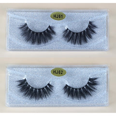 20 Pairs Natural Fluffy 3D Mink Lashes False Eyelashes Extension