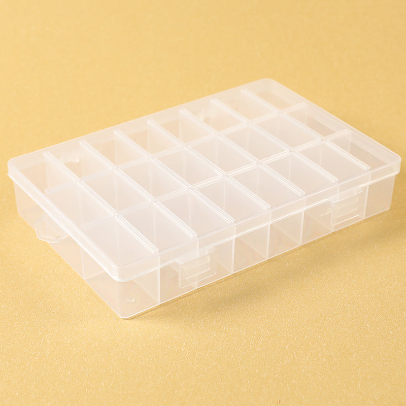 10 15 24 Grids Storage Box for Jewelry Rings DIY Diamond Painting