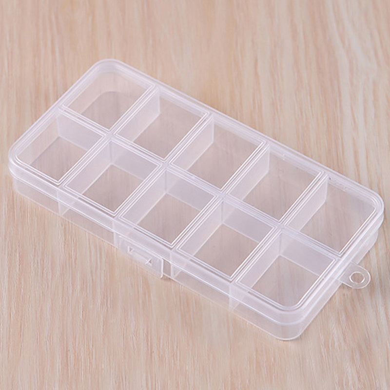10 15 24 Grids Storage Box for Jewelry Rings DIY Diamond Painting