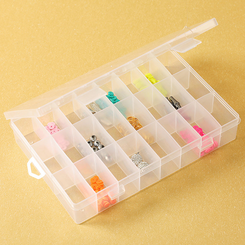10 15 24 Grids Storage Box for Jewelry Rings DIY Diamond Painting