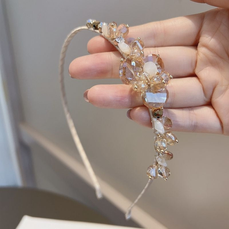 Crystal Rhinestone Head Hoop Hair Accessories for Women