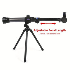 Retractable Telescope with Rotatable Bracket & Compass
