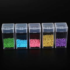 32 Slots Rhinestone Storage Box DIY Diamond Painting Tools Kit Beads Containers