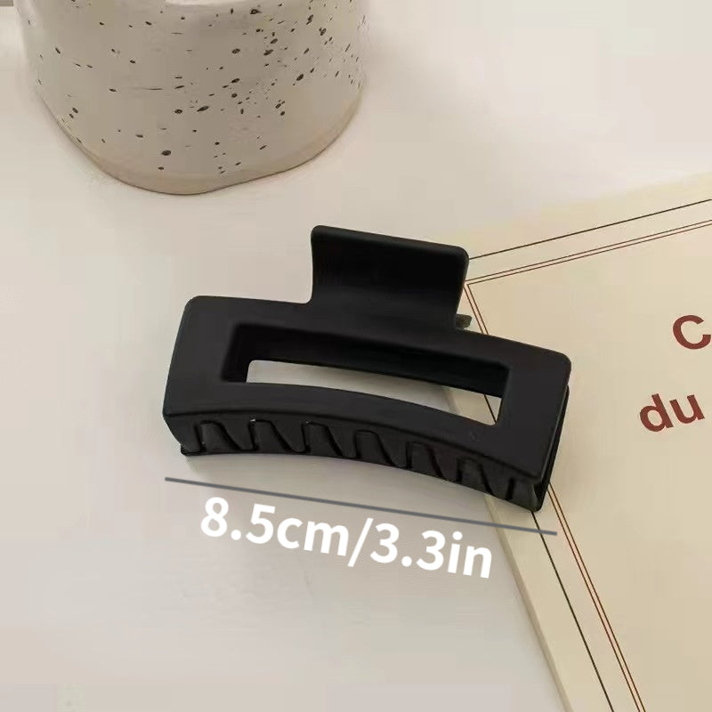 Geometric Hair Claw Clip Nonslip Ponytail Holder