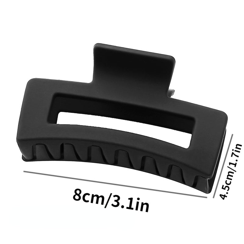 Geometric Hair Claw Clip Nonslip Ponytail Holder
