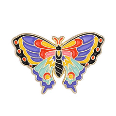 Flower Insect Butterfly Brooch For Men Butterfly Pins