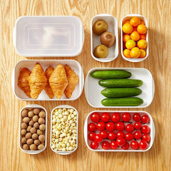 Seal Tight Food Storage Containers for Meats Cheese Vegetables Fruit