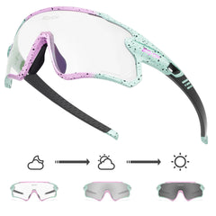 SCVCN Men's Cycling Sunglasses UV400 Sports Goggles