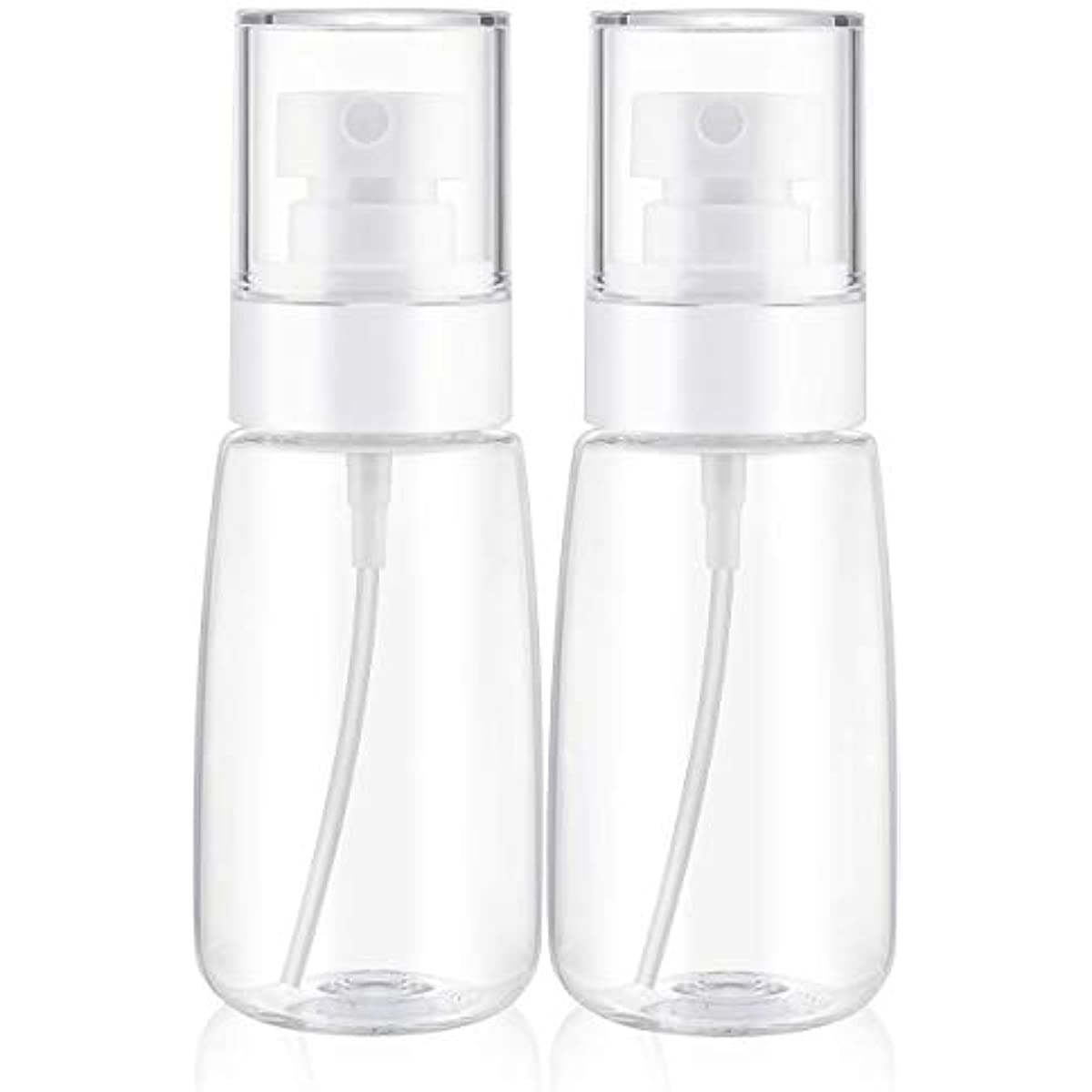 2pcs Water Bottle Hair Mister 60ml 30ml Fine Sprayers 360 Empty Misting Perfume