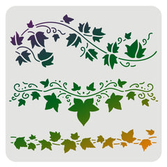 Ivy Shape Stencil 29x21cm Classic Wall Leaf Stencil