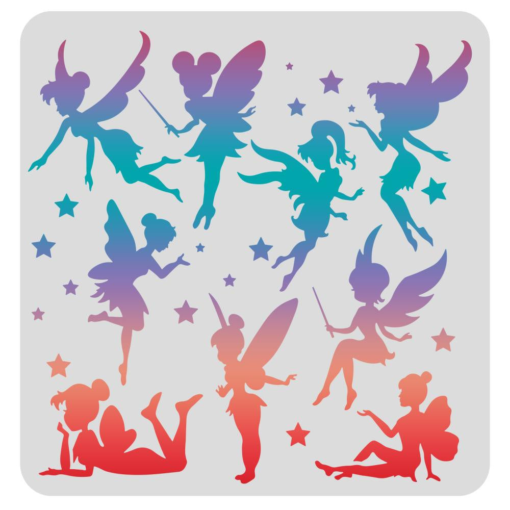 Elfin DIY Painting Stencils Square Templates 300x300mm