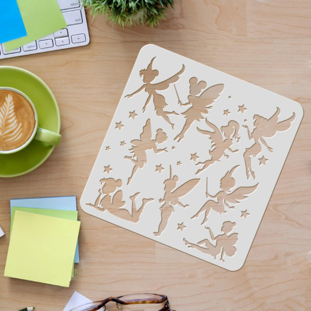 Elfin DIY Painting Stencils Square Templates 300x300mm