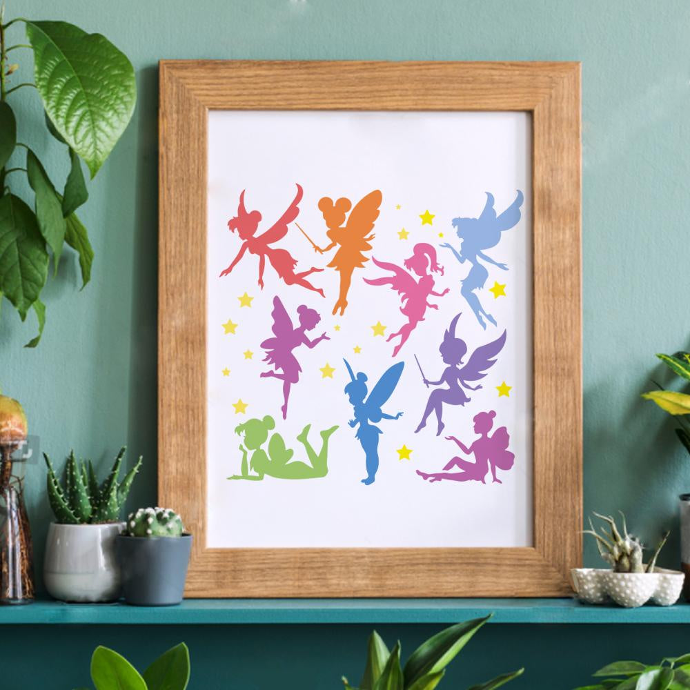 Elfin DIY Painting Stencils Square Templates 300x300mm