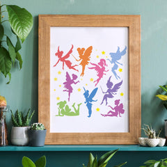 Elfin DIY Painting Stencils Square Templates 300x300mm