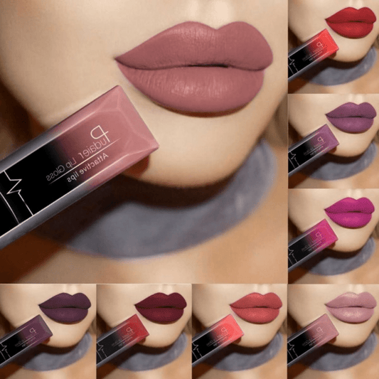 Waterproof Matte Lip Tint Long Lasting Nude Lip Glaze - 17 Colors