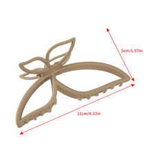 Large Hollow Butterfly Hair Claw for Women