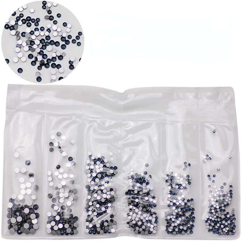 Crystal AB Nail Gems Stones Flat Back Nail Art Rhinestones