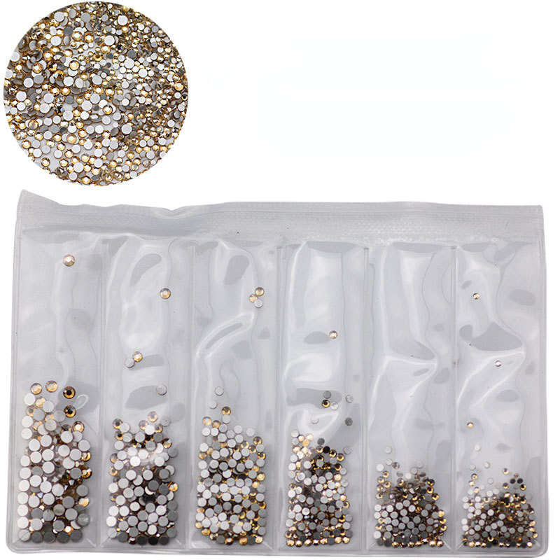 Crystal AB Nail Gems Stones Flat Back Nail Art Rhinestones