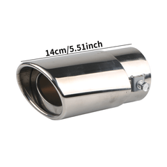 Stainless Steel Universal Exhaust Tip 13.97 cm