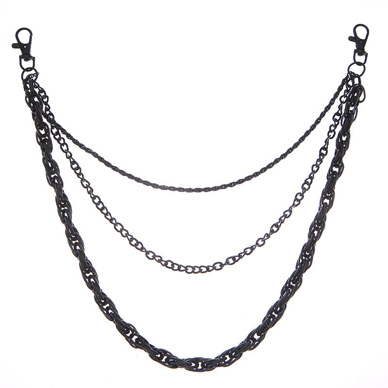 Hip Hop Rock Punk Metal Pants Chain