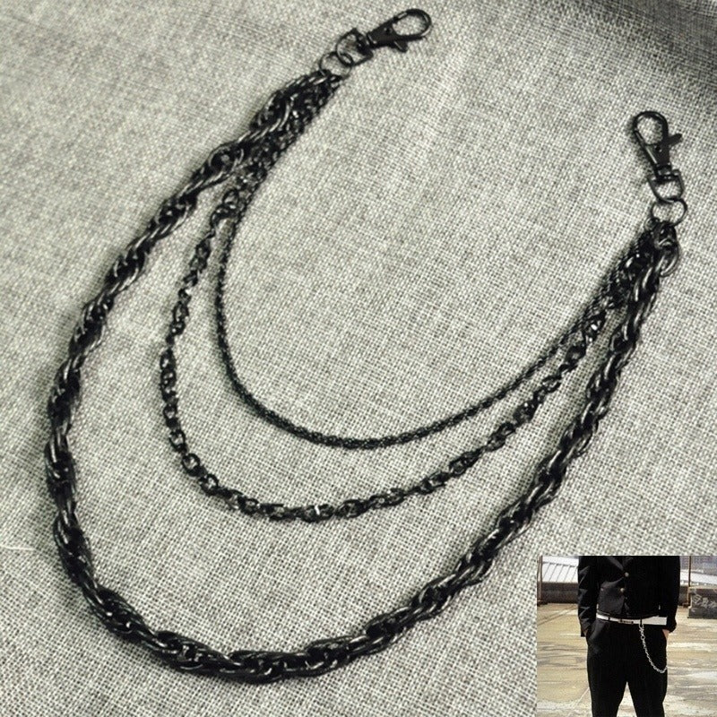 Hip Hop Rock Punk Metal Pants Chain