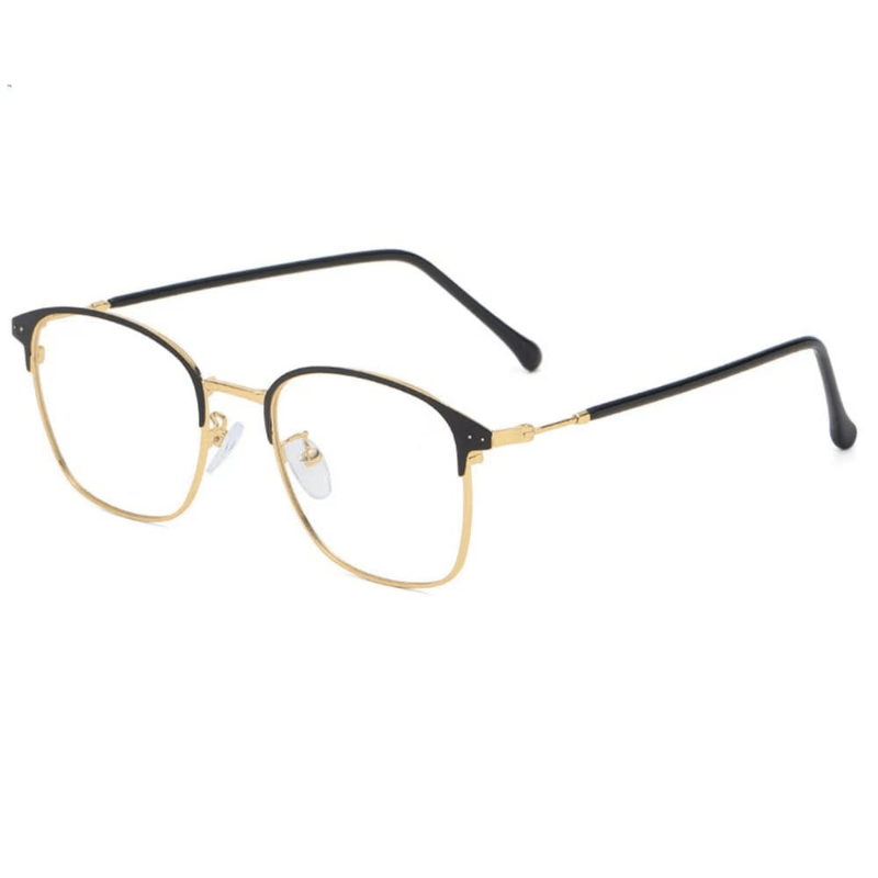Men's Anti Photochromic Lens Glasses Titanium Frame Computer Anti Light Glasses