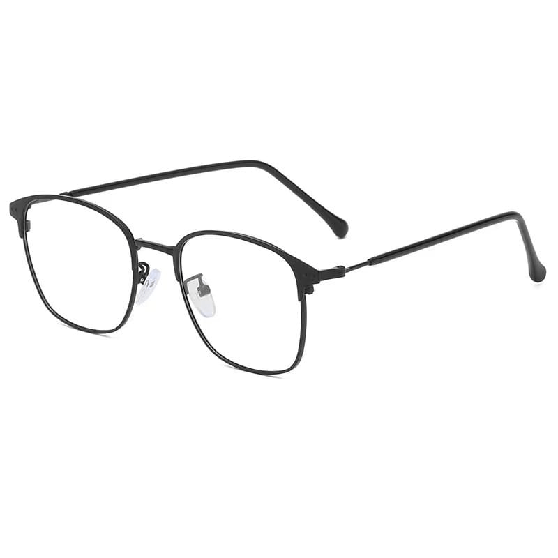 Men's Anti Photochromic Lens Glasses Titanium Frame Computer Anti Light Glasses