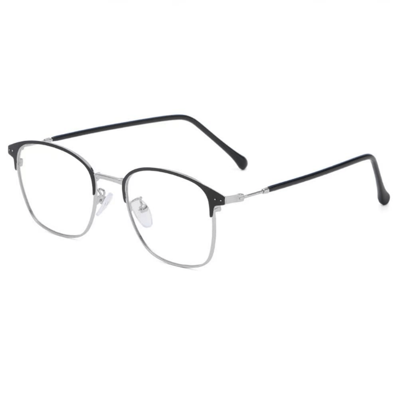 Men's Anti Photochromic Lens Glasses Titanium Frame Computer Anti Light Glasses