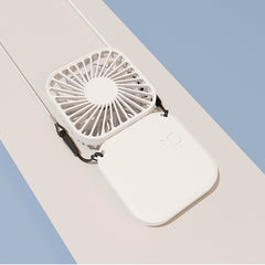 Mini Folding Neck Fan USB Charging Office Outdoor Pocket Fan