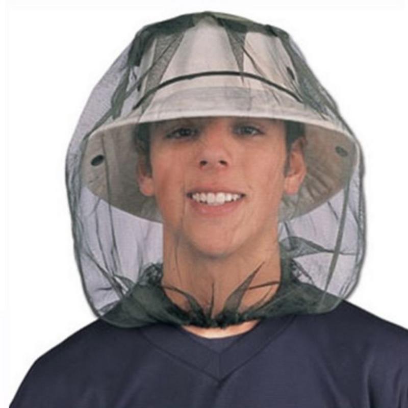 Fishing Cap Mosquito Bee Net Mesh Mask Hat