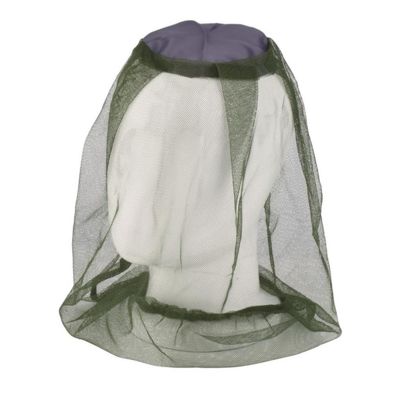 Fishing Cap Anti Mosquito Bug Insect Bee Net Mesh Head Face Mask Hat