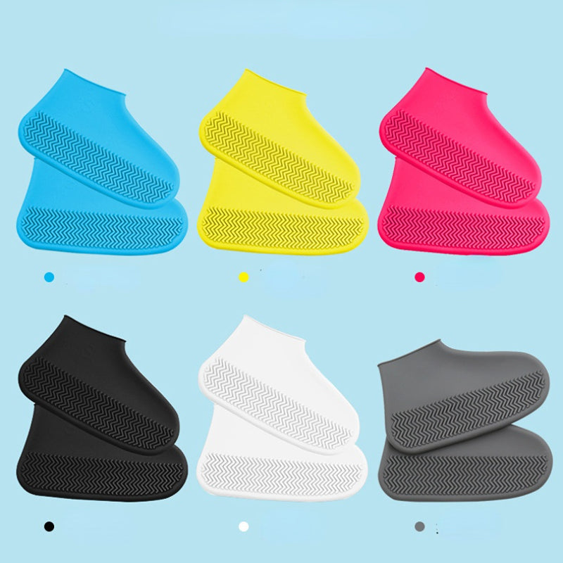 Silicone Waterproof Shoe Cover Reusable Dust Proof Foot Protection