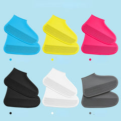 Silicone Waterproof Shoe Cover Reusable Dust Proof Foot Protection