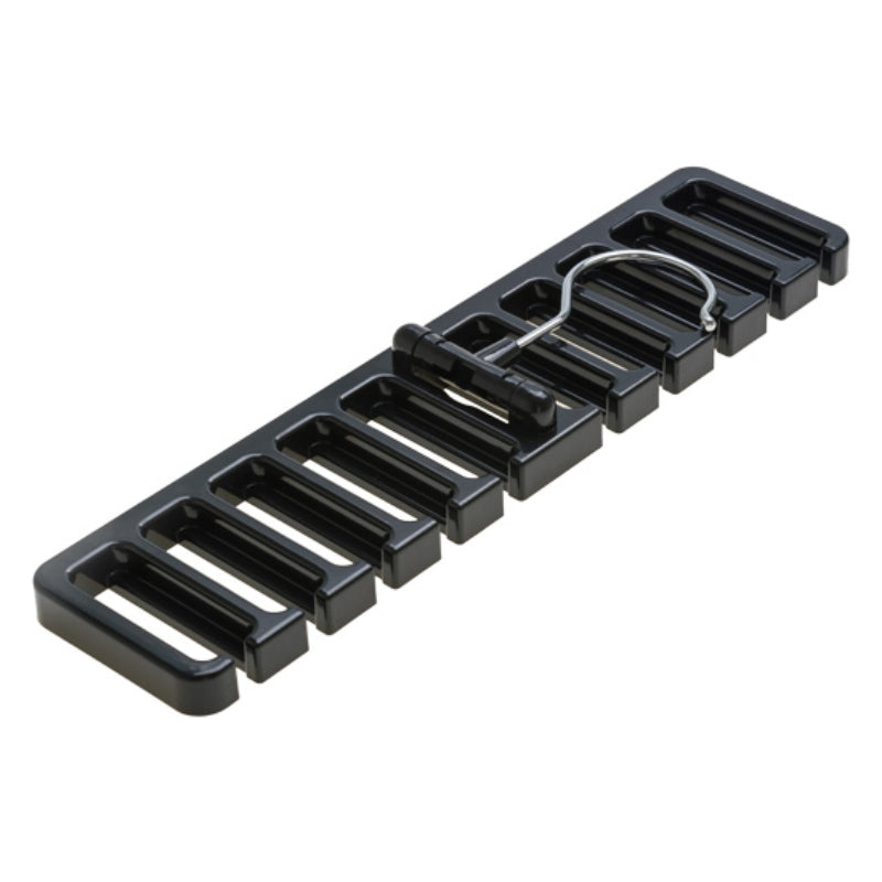 10 Slot Rotating Tie Belt Hanger for Closet Organization
