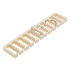 10 Slot Rotating Tie Belt Hanger for Closet Organization