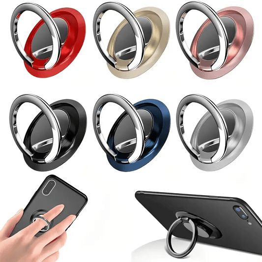 360 Rotatable Finger Ring Holder for Car Magnetic Mount Adhesive Tablet Stand