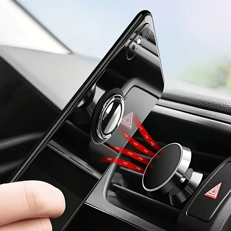 360 Rotatable Finger Ring Holder for Car Magnetic Mount Adhesive Tablet Stand