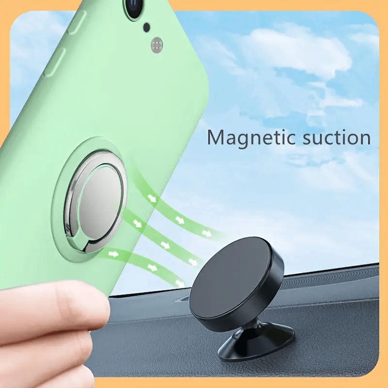 360 Rotatable Finger Ring Holder for Car Magnetic Mount Adhesive Tablet Stand