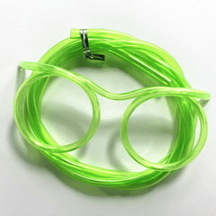 1pc Novelty Reusable Straw Glasses For Teens Party Birthday