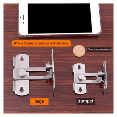 Barn Door Hook Latch Lock Cast Metal Texture Home Decoration