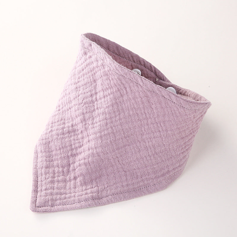 Double Layer Gauze Cotton Bib for Babies