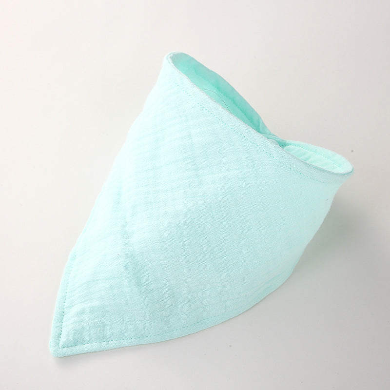 Double Layer Gauze Cotton Bib for Babies