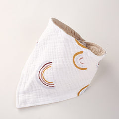 Double Layer Gauze Cotton Bib for Babies