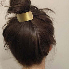 Metal Hair Tie Female Hair Ring Head Rope Ponytail Band