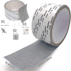 Window Screen Repair Kit Tape - Waterproof Fiberglass Mesh Patch