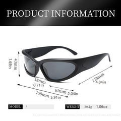 Men's Polarized UV 400 Sports Sunglasses for Cycling Golf Fishing Running
